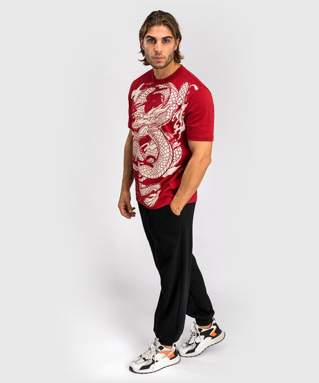 Venum T-shirt Dragon's Flight - Rød/Creme Hvid