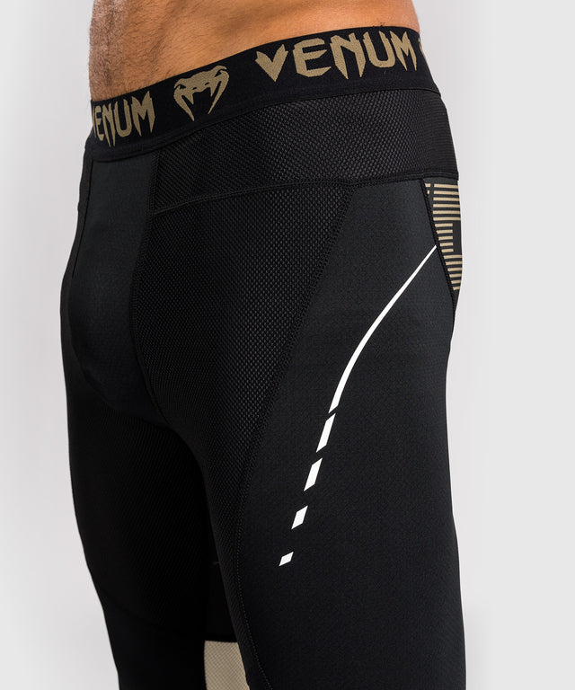 Spodnie spats Venum Adrenaline – Czarne/Piaskowe