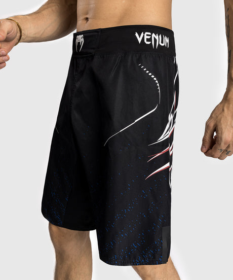 Venum x TEKKEN 8 MMA-Shorts – Jin Kazama – Blau/Schwarz/Weiß