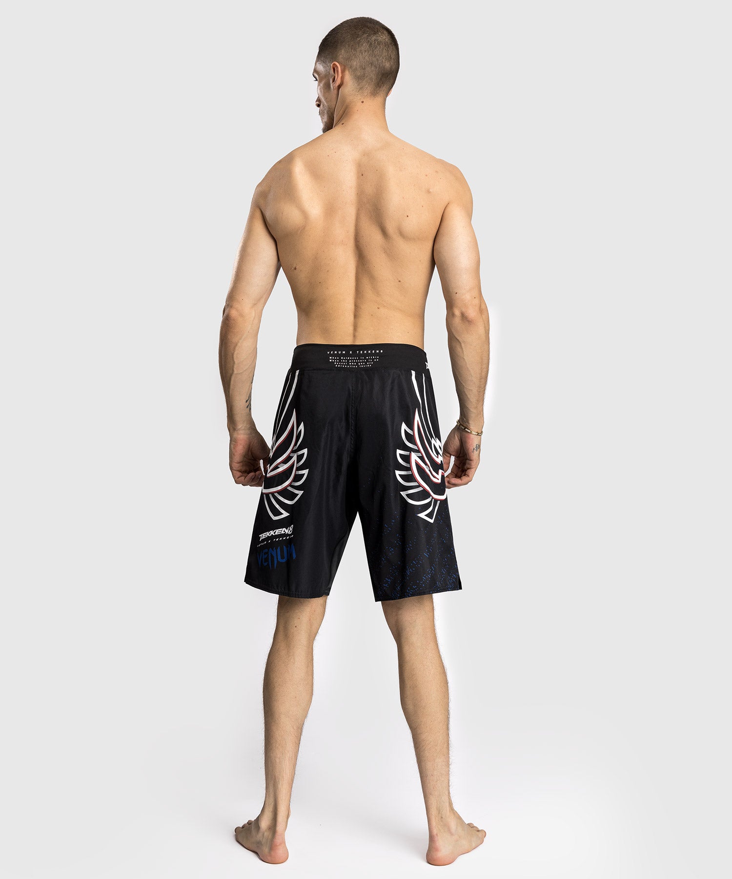 Venum x TEKKEN 8 MMA Shorts - Jin Kazama - Blauw/Zwart/Wit