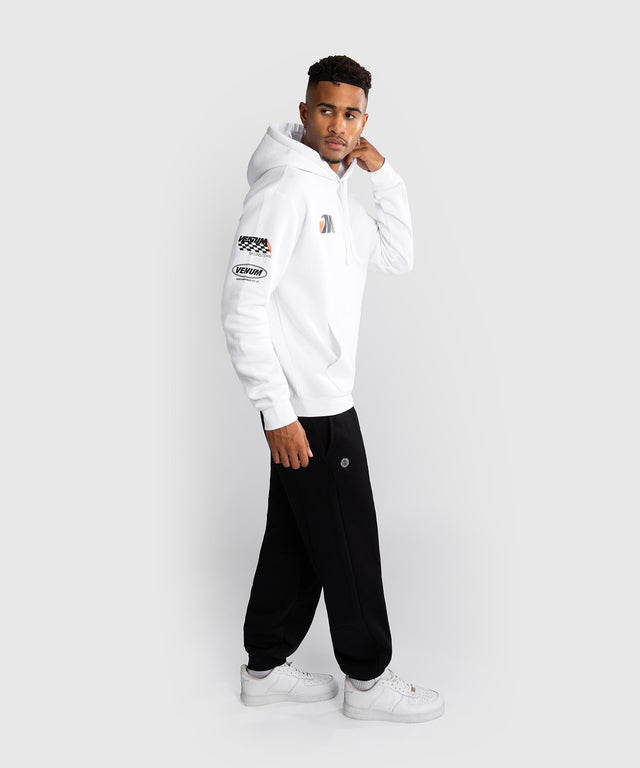 Sweat à capuche Venum Motorsport – Blanc