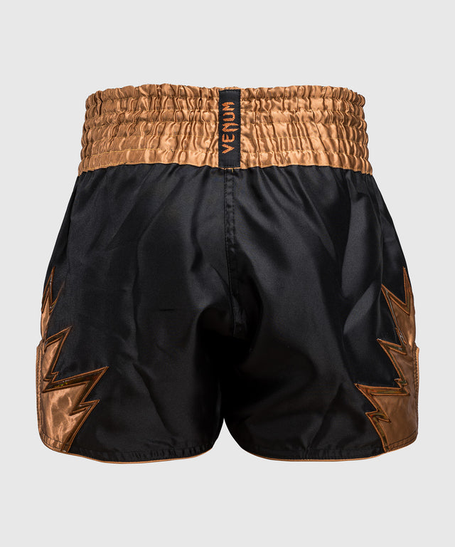 Spodenki do kickboxingu Venum Inferno – Czarne/Brązowe
