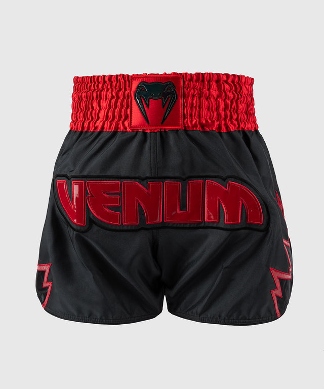Venum Kickboxningsshorts Inferno – Antracitgrå/Röd