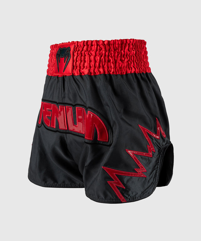 Venum Kickboxningsshorts Inferno – Antracitgrå/Röd