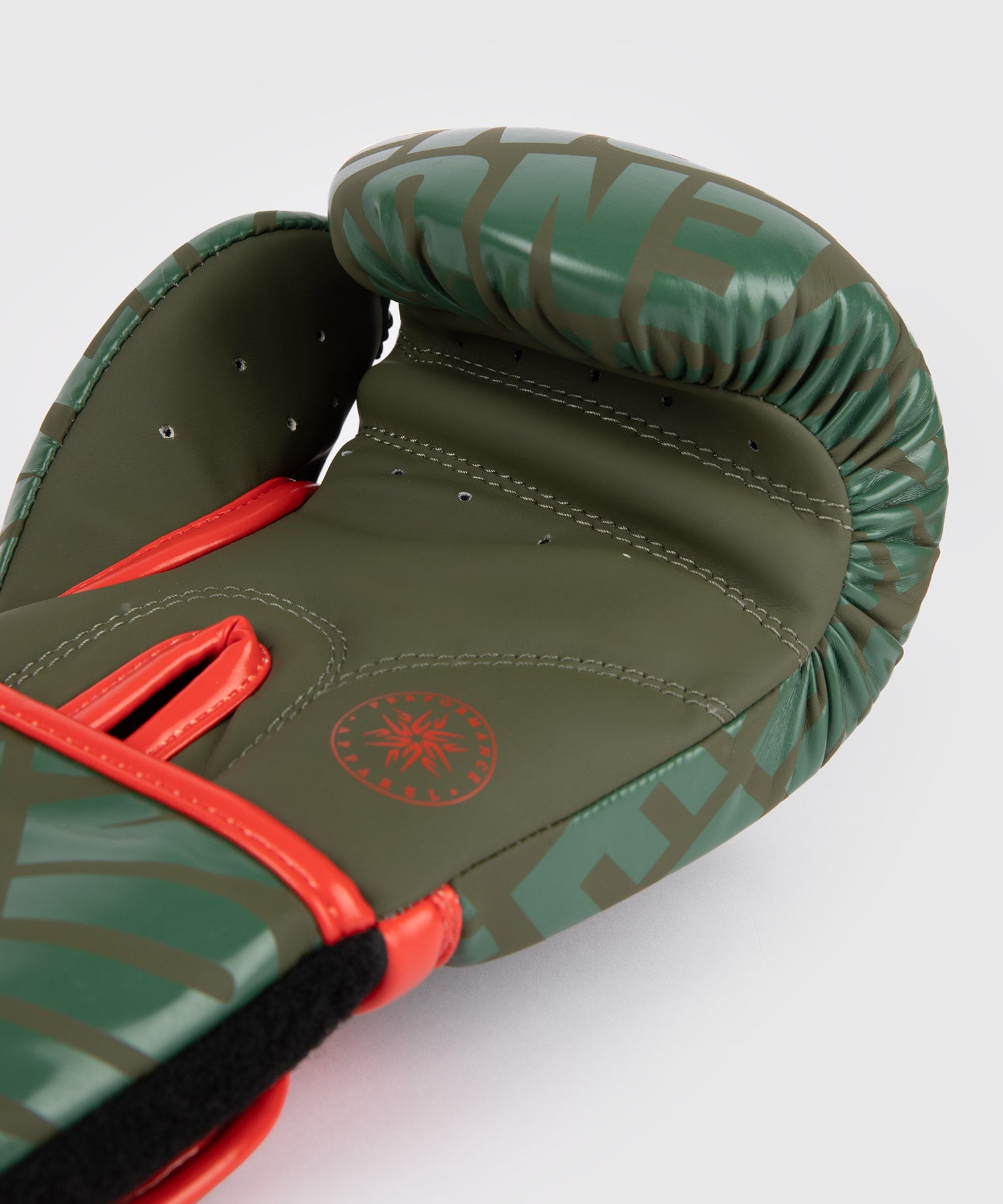 Dětské boxerské rukavice Venum Contender 1.5 XT – Armádní zelená/Oranžová
