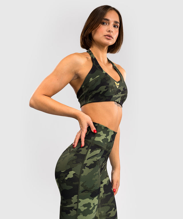 Brassière de sport Venum x Sophia Rose – Camouflage forêt