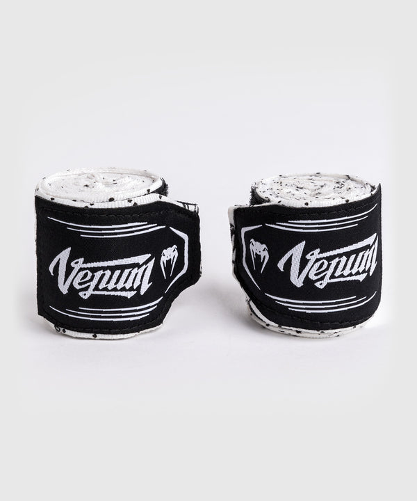 Bende da boxe Venum Monogram – Bianco/Nero