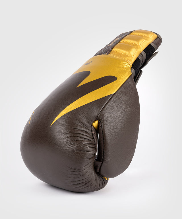 Guantoni da boxe Venum Reverso – Marrone scuro/Oro