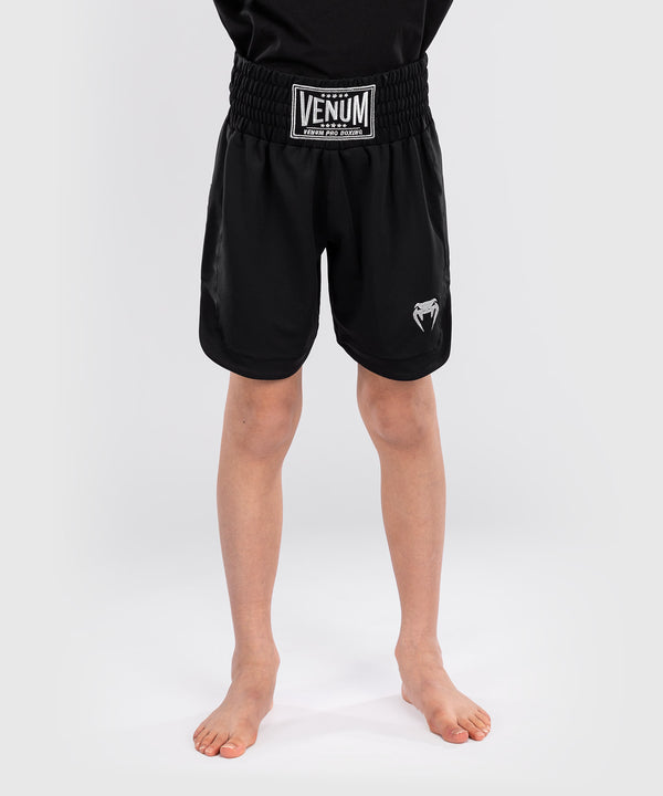Calções de boxe Venum Classic – Criança – Preto