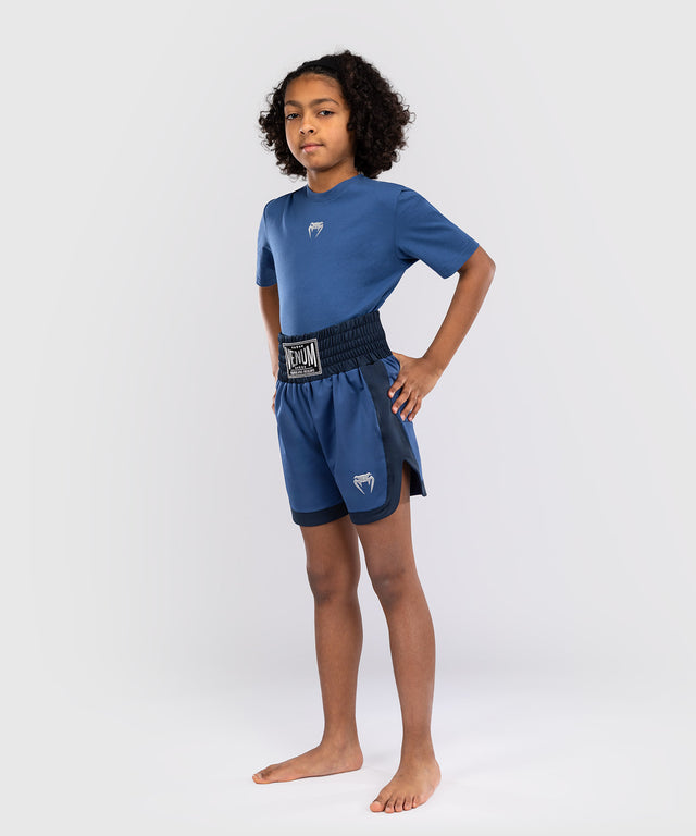 Pantaloni scurți de box Venum Classic – Copii – Albastru