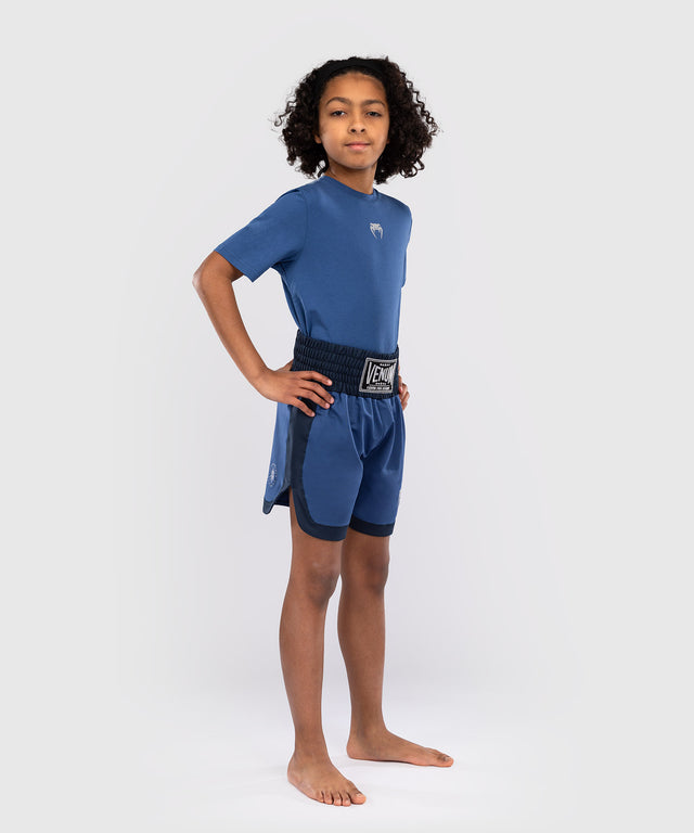 Pantaloni scurți de box Venum Classic – Copii – Albastru