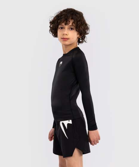 Venum Rashguard Contender Långärmad Barn – Svart