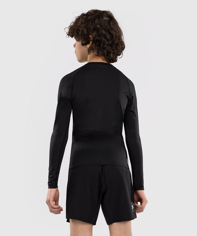 Venum Rashguard Contender Långärmad Barn – Svart