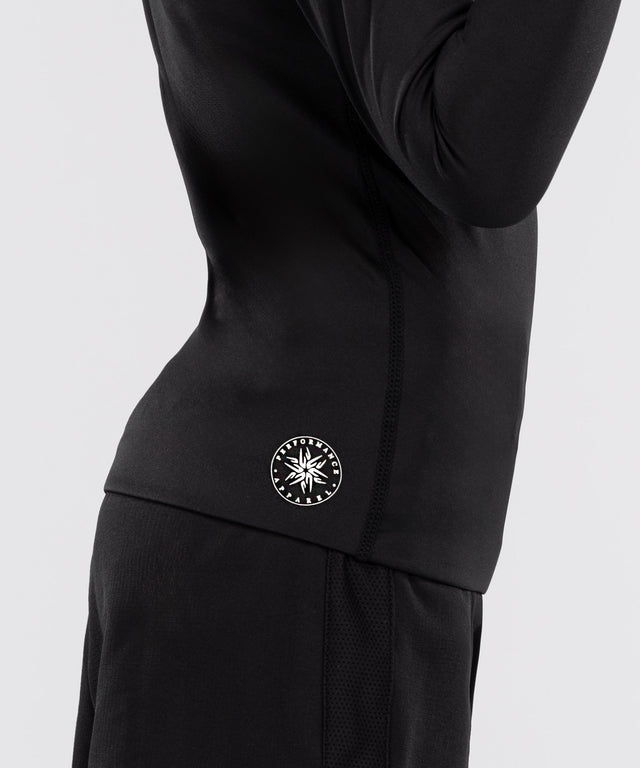 Venum Rashguard Contender Långärmad Barn – Svart