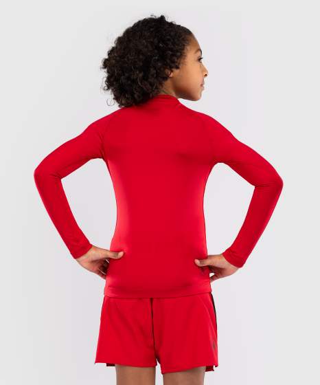Rashguard Venum Contender Maniche Lunghe Bambini – Rosso