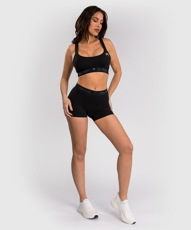 Spodenki damskie Venum Elevate – Czarne
