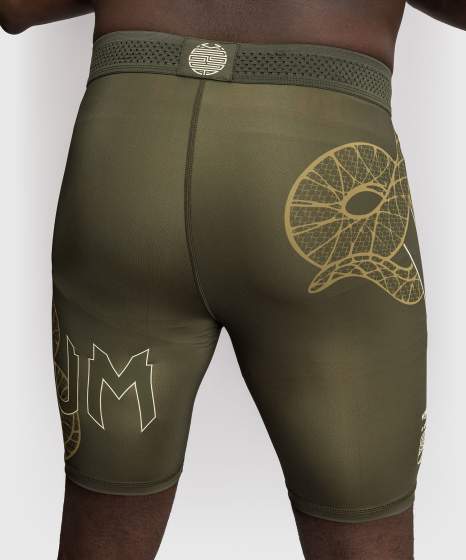 Venum Kompressionsshorts Serpenti – Khaki Grøn