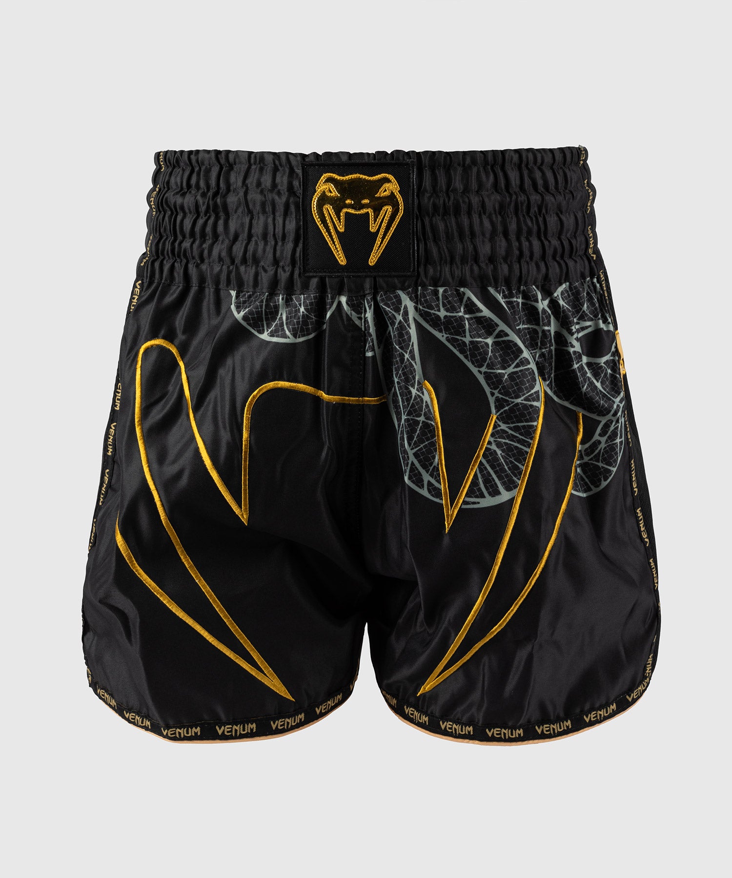 Venum Muay Thai-shorts Serpenti – Svart