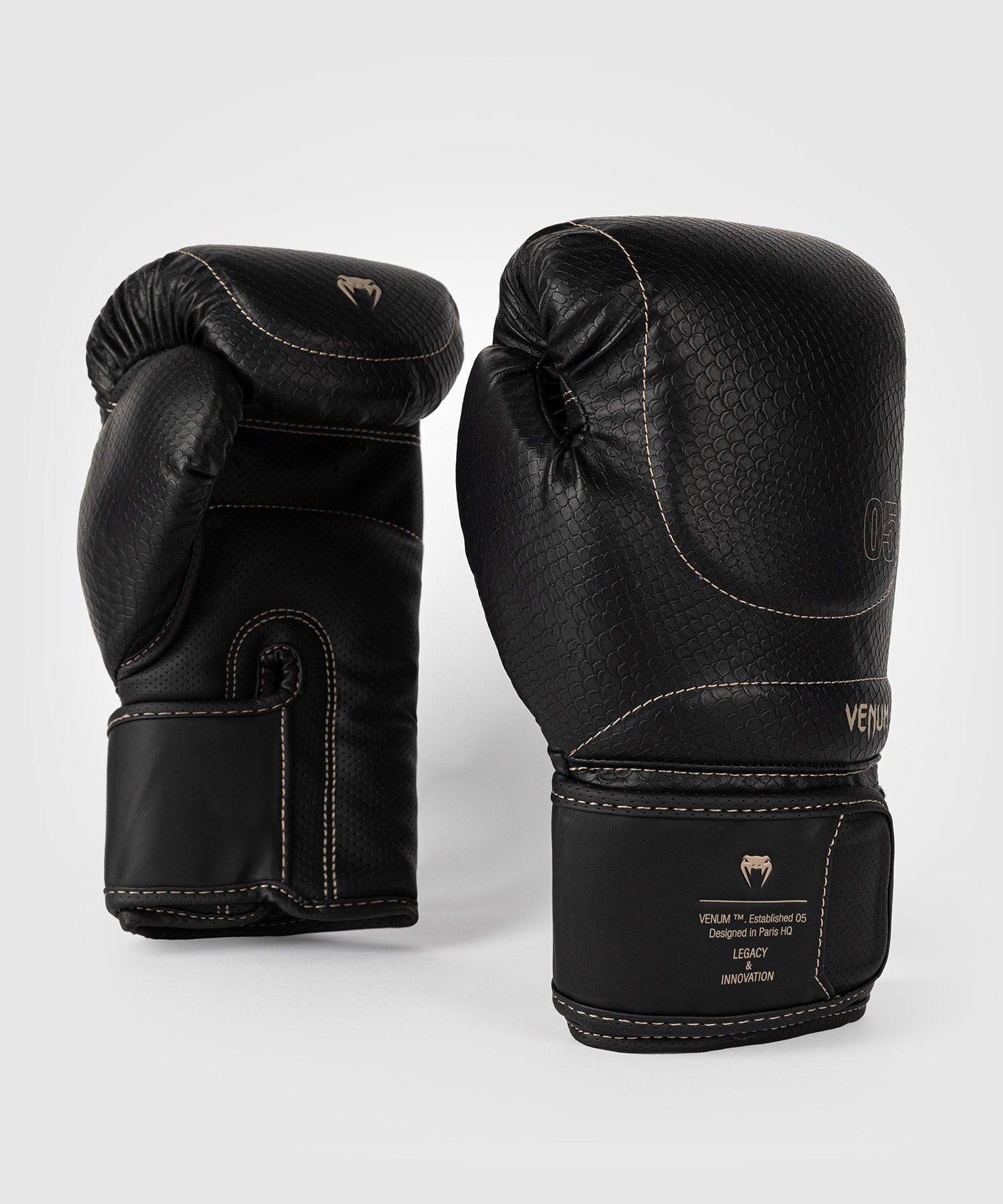 Guantes de boxeo Venum Impact Evo Scales – Negro