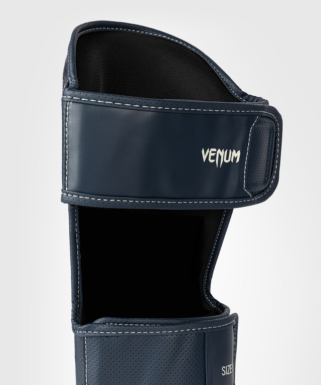 Espinilleras Venum Impact Evo Scales – Azul Marino