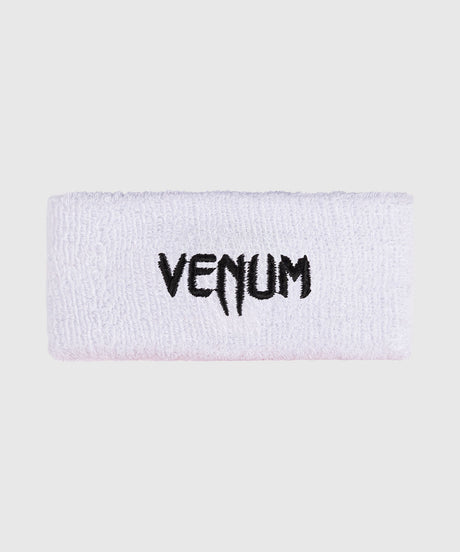 Benzi pentru bicepși Venum Lineup Wide – Alb/Negru