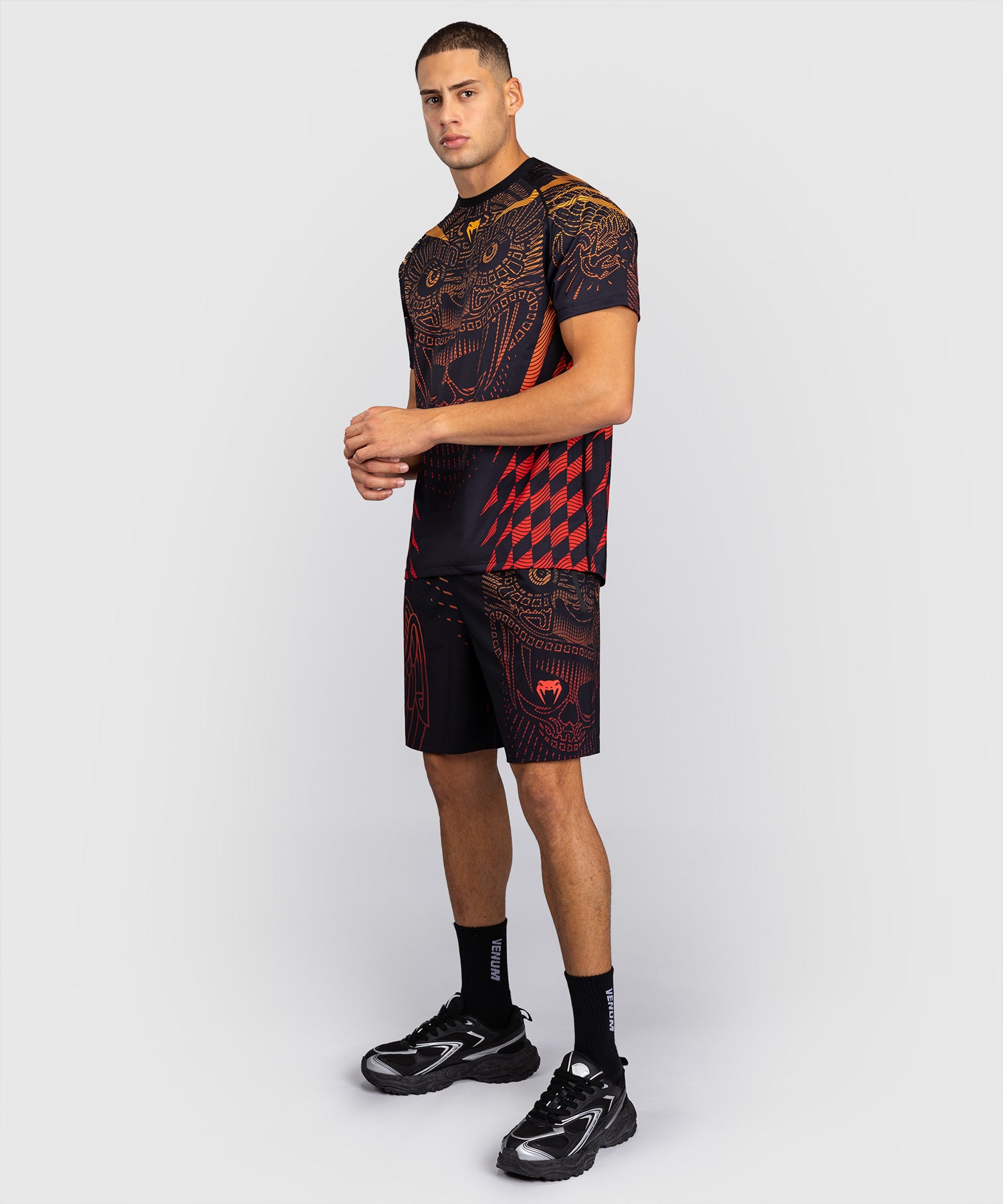 Venum Dry-Tech T-shirt Quetzal Fury – Sort/Rød