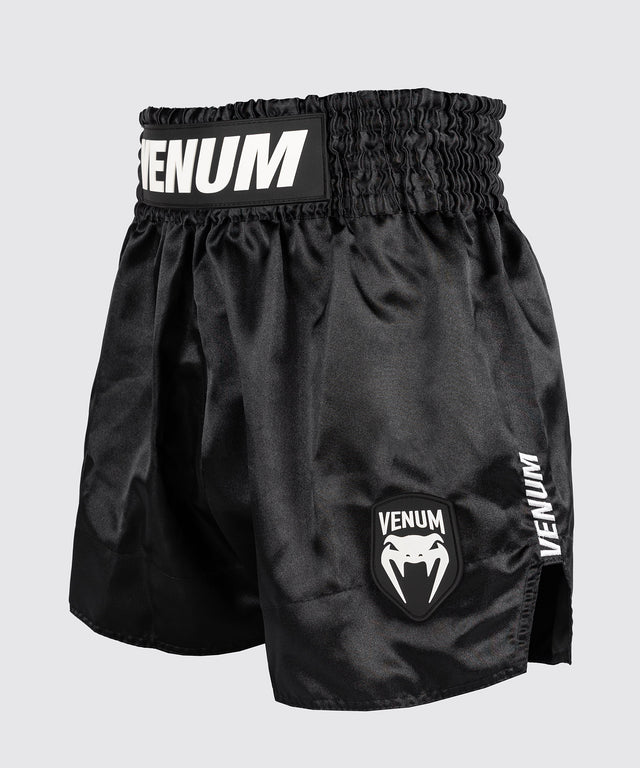 Pantaloncini Muay Thai Venum Classic Evo – Nero/Bianco