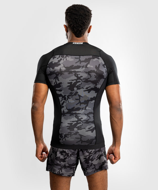 Rashguard Venum x Polaris – Krátké rukávy – Černá/Šedá