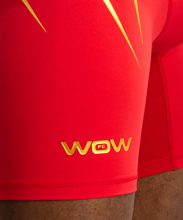 Venum x WOW FC Vale Tudo Shorts - Ild rød