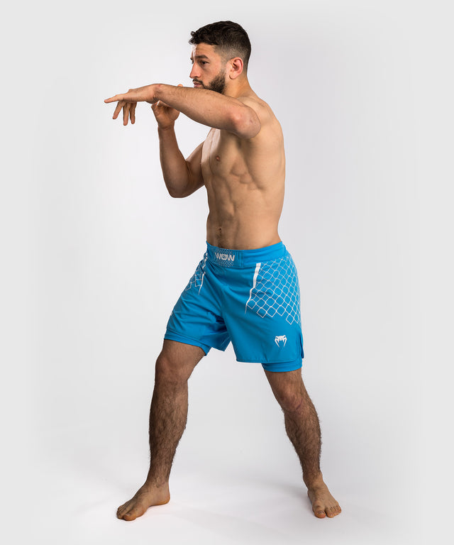 Venum x WOW FC MMA-shorts – Pacific Blå