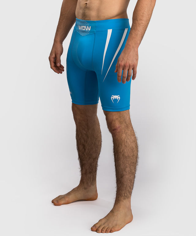 Calções de Vale Tudo Venum x WOW FC – Azul Pacífico