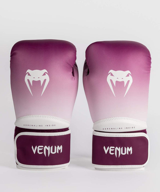 Luvas de boxe Venum Iris – Roxo/Branco