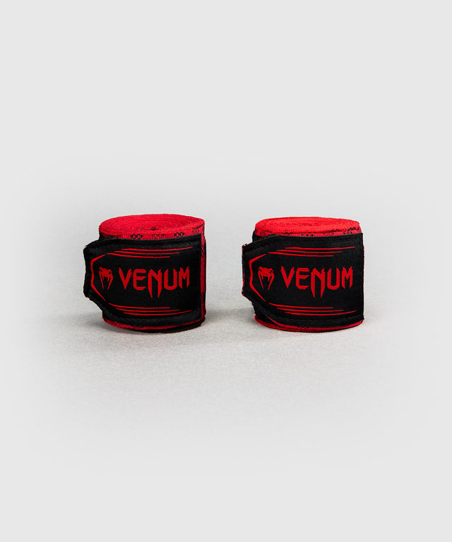 Venum Bandages Tartan - Fury Red