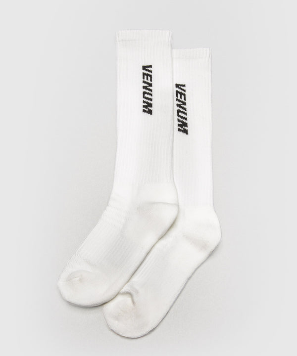 Venum Essential Strumpor Höga - Vit
