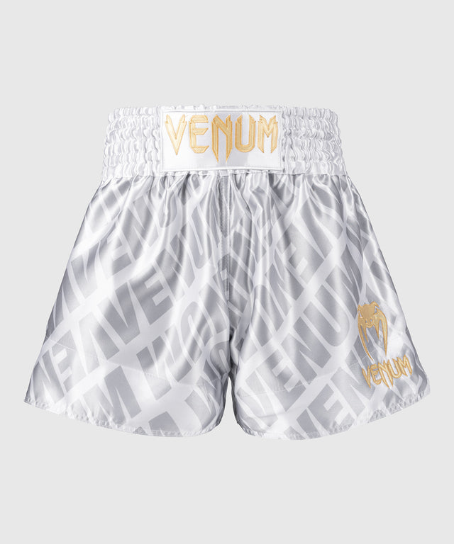 Pantaloncini Muay Thai Venum Contender XT – Bianco