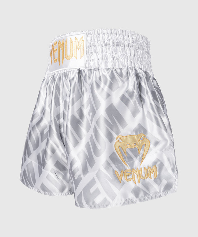 Pantaloncini Muay Thai Venum Contender XT – Bianco