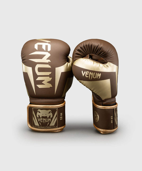 Venum Boxing Gloves Elite - Dark Brown