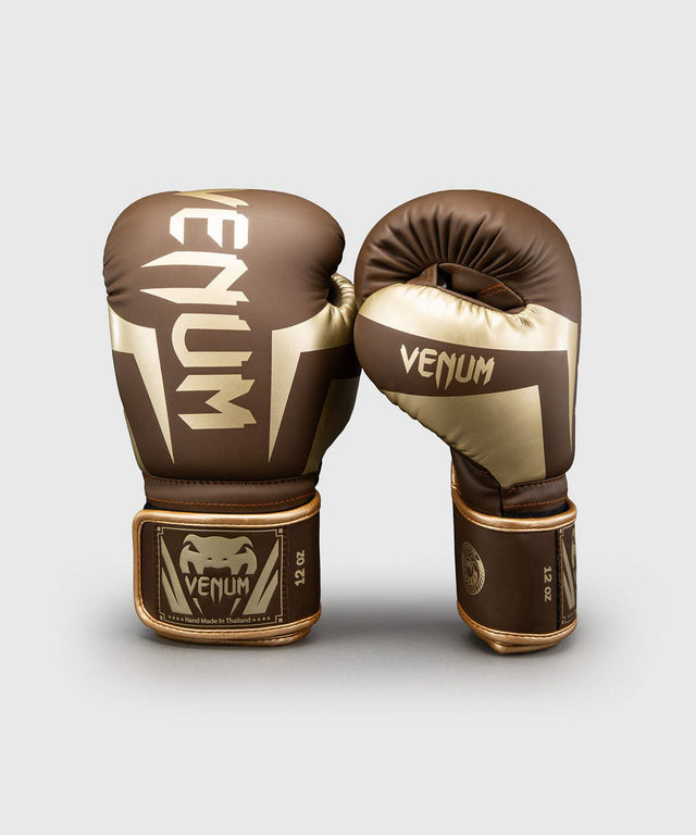 Mănuși de box Venum Elite – Maro închis