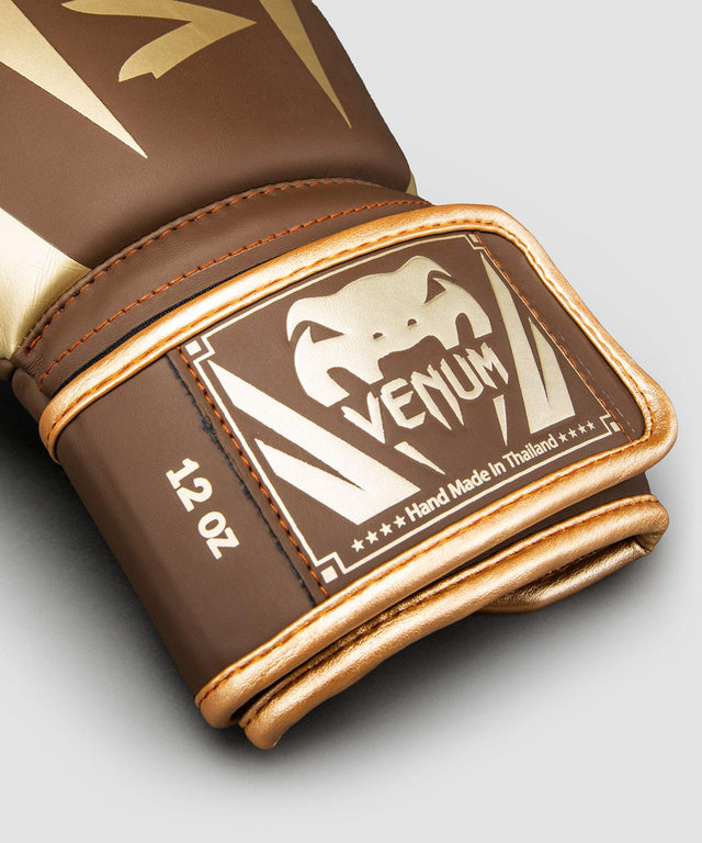 Mănuși de box Venum Elite – Maro închis