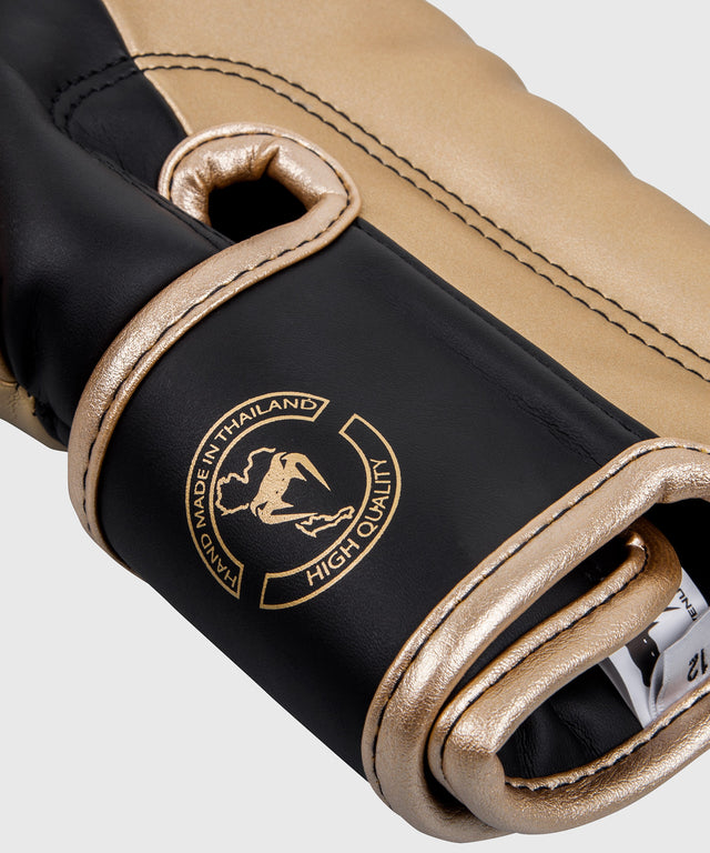 Venum Bokshandschoenen Elite - Zwart/Goud
