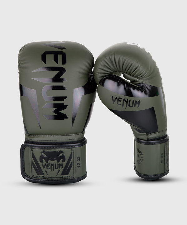 Mănuși de box Venum Elite – Verde/Negru
