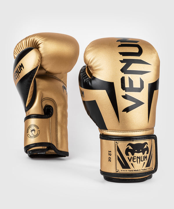 Mănuși de box Venum Elite – Aur/Negru