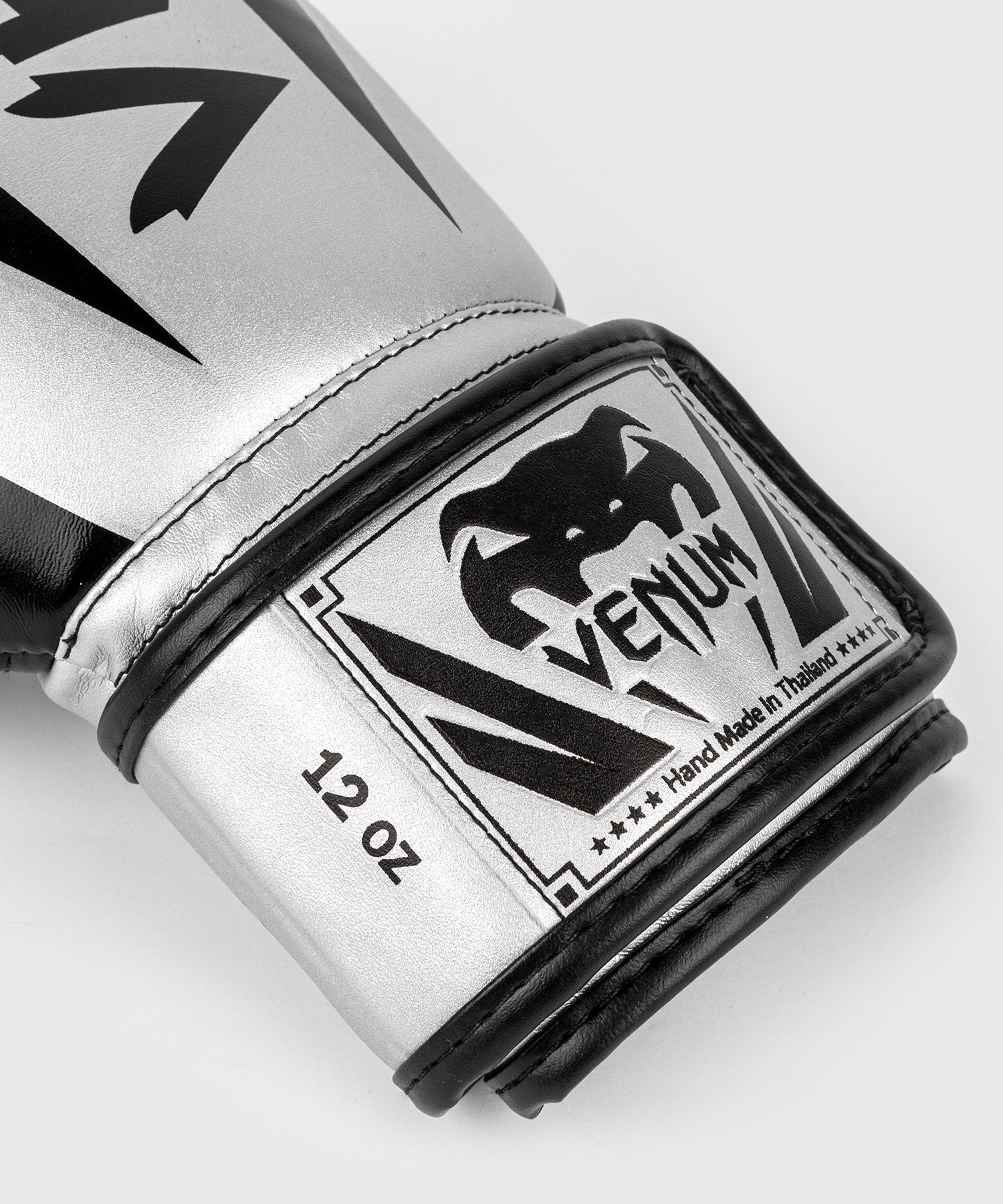 Venum Bokshandschoenen Elite - Zilver/Zwart
