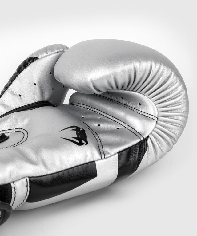 Venum Bokshandschoenen Elite - Zilver/Zwart