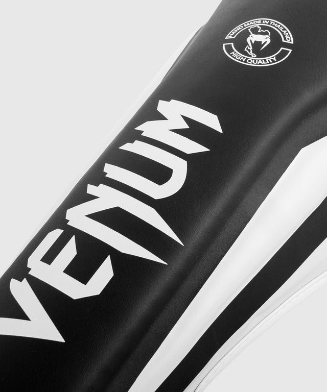 Venum Scheenbeschermers Kickboks Elite - Zwart/Wit