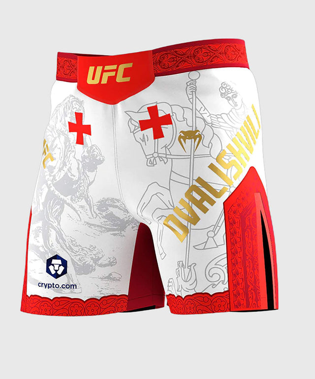 Venum UFC MMA Shorts Unrivaled Merab Dvalishvili - Wit/Rood