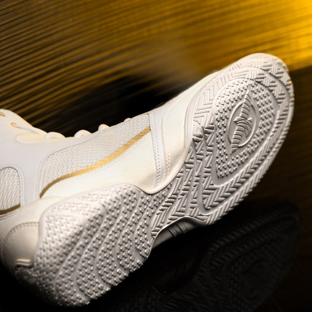 Hayabusa x Mayweather Boksesko Champ - Hvid/Guld