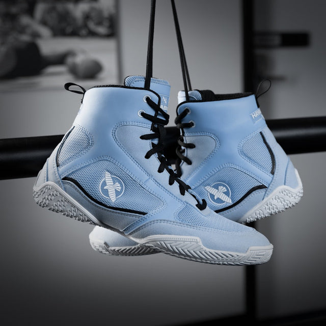 Buty bokserskie Hayabusa Pro – Pastelowy Niebieski