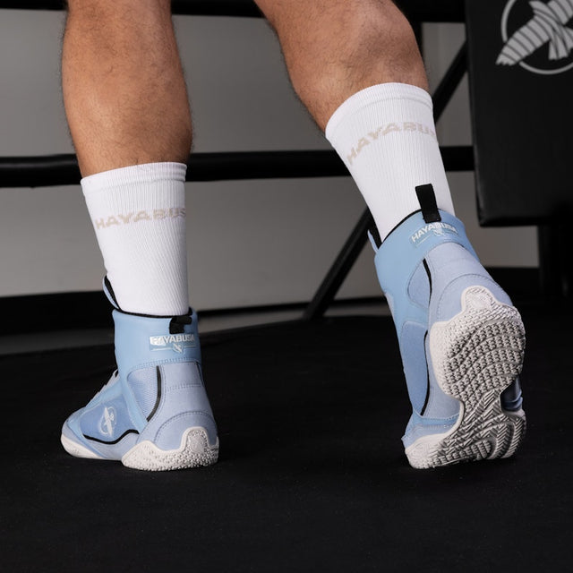Buty bokserskie Hayabusa Pro – Pastelowy Niebieski