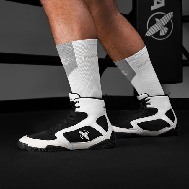 Hayabusa Boksesko Pro - Hvid/Sort